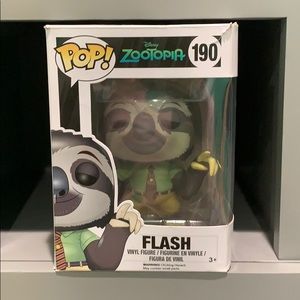Flash from zootopia pop figure